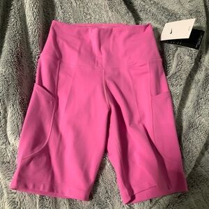 Nike Women's Vibrant Pink Bike Shorts